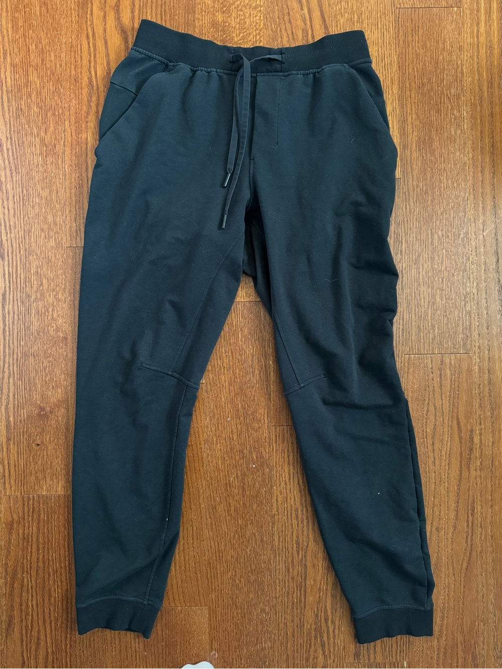 lululemon athletica Black Logo Knit Top